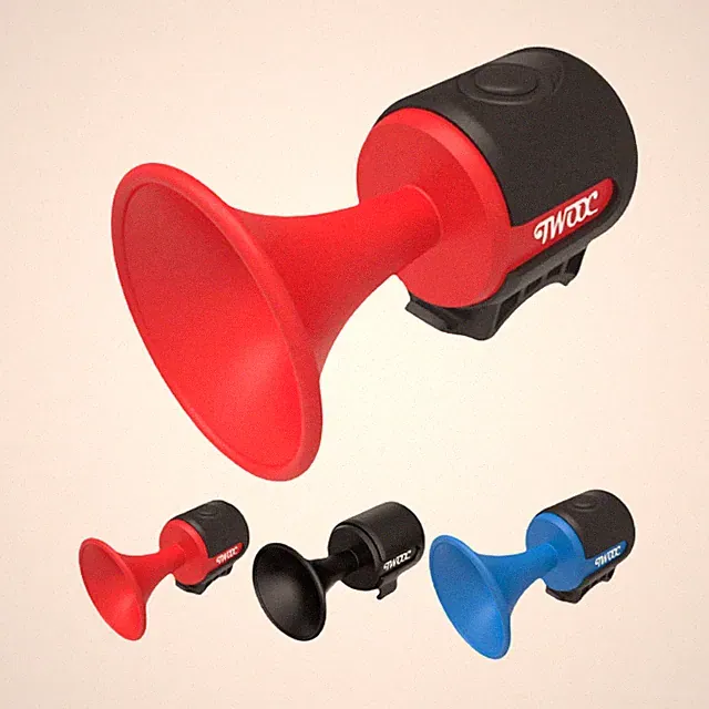 Electric Bike Horn, 120dB Compact Lightweight Electric Bicycle Bell Operated/...