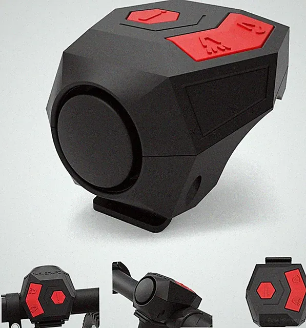 Electric Bike Horn, 120DB Loud Bike Horn for Adults, USB Rechargeable Bicycle Be