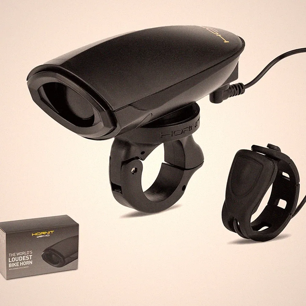 Upgraded dB140 Bicycle Horn - Remote Trigger Included